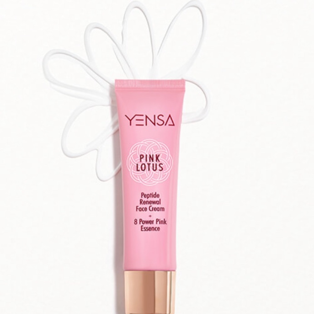 YENSA BEAUTY Pink Lotus Peptide Renewal Face Cream